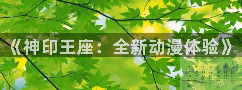 在线观看羞羞漫画：《神印王座：全新动漫体验》